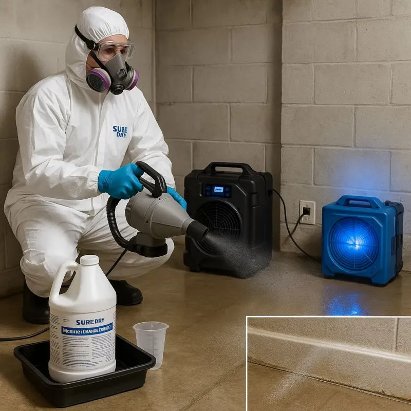 Sanitization and Odor Removal process in Lafayette, LA