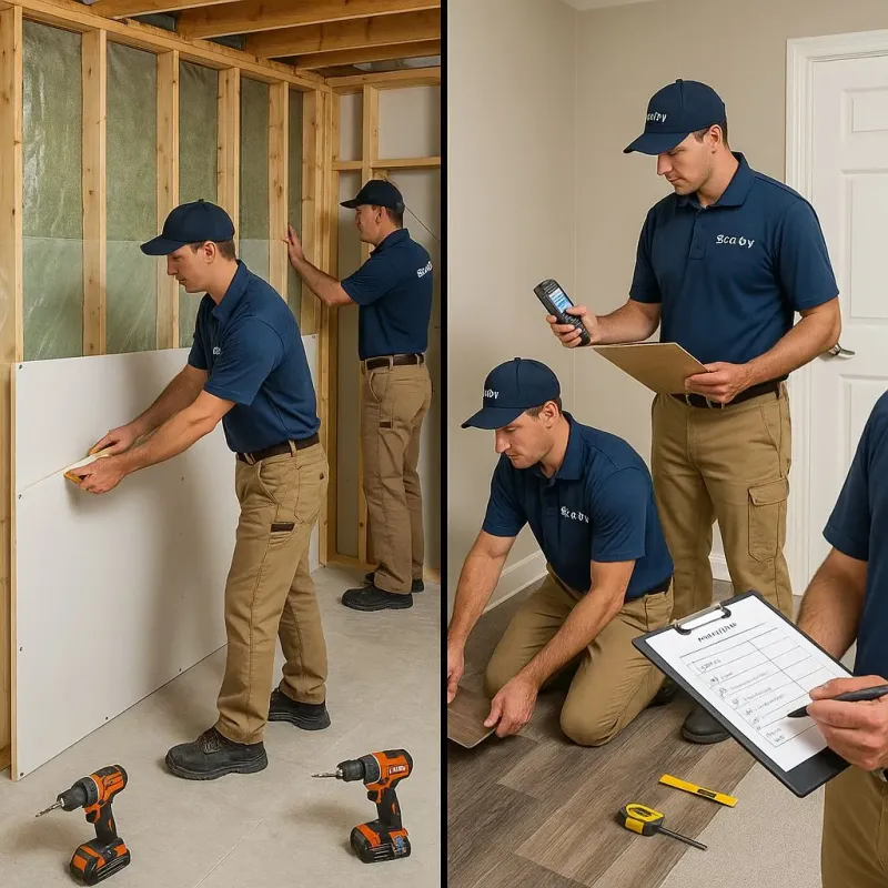 Repairs and Reconstruction process in Lafayette, LA