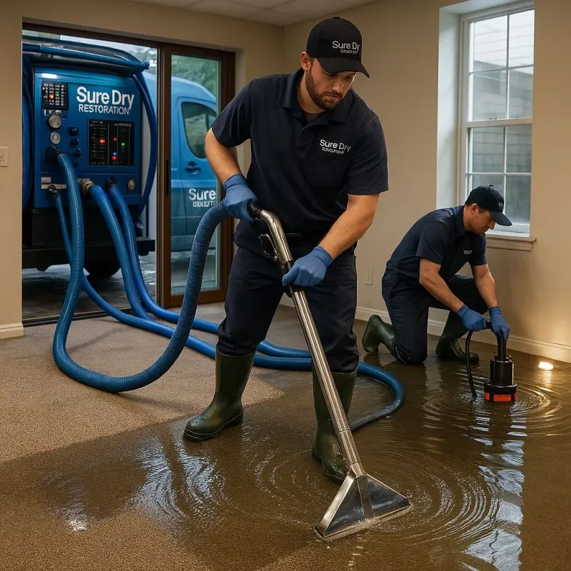 Water Extraction and Removal process in Lafayette, LA